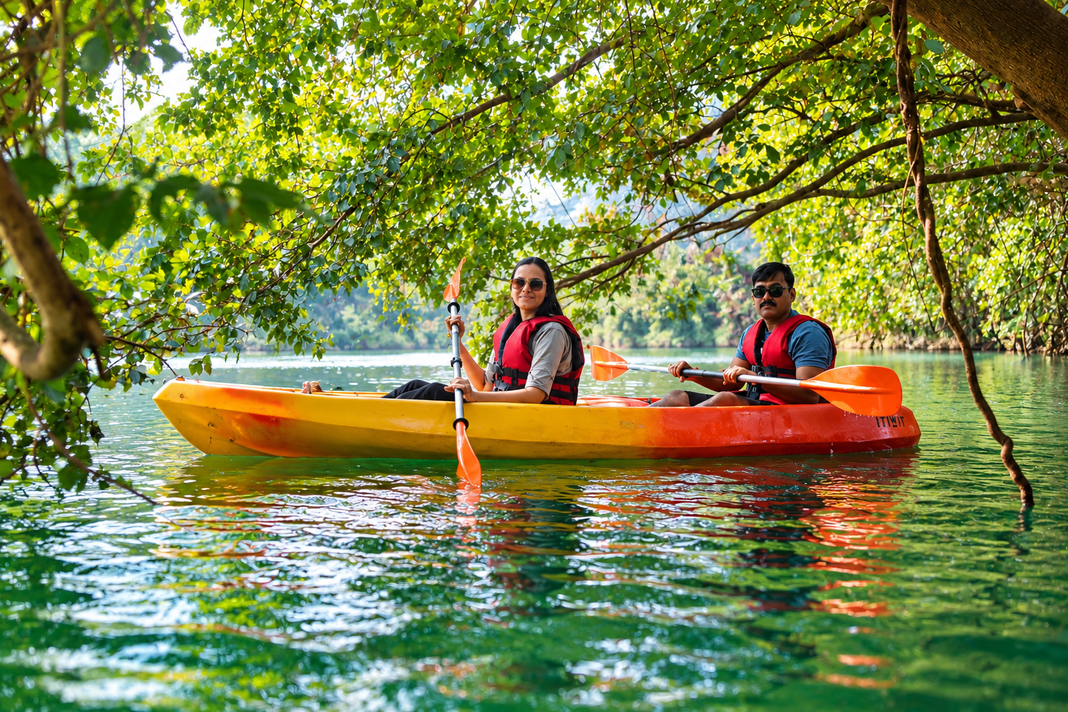 Kayaking Pawna Lake